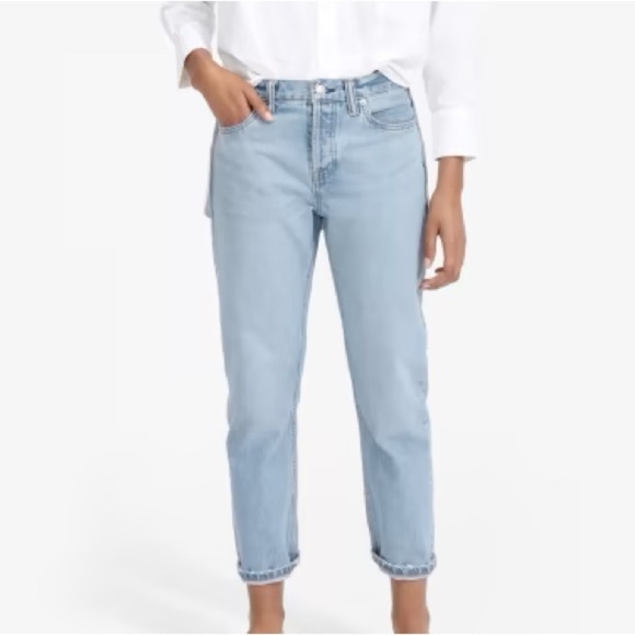 Everlane - Light Wash Boyfriend Jeans - Picture 1 of 6